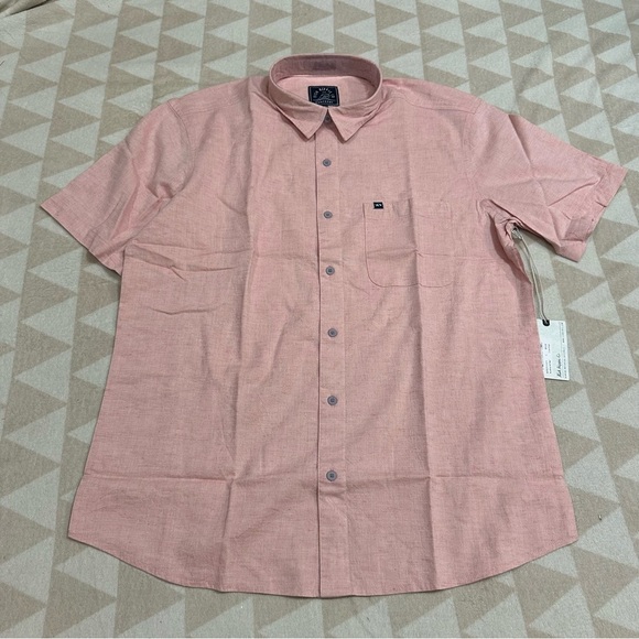 Fish hippie coral cloud RUMFRONT SHORT SLEEVE SHIRT - Picture 1 of 3
